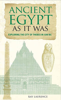 Book cover for Ancient Egypt as It Was