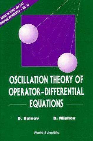 Cover of Oscillation Theory Of Operator-differential Equations