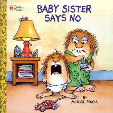 Book cover for Baby Sister Says No!