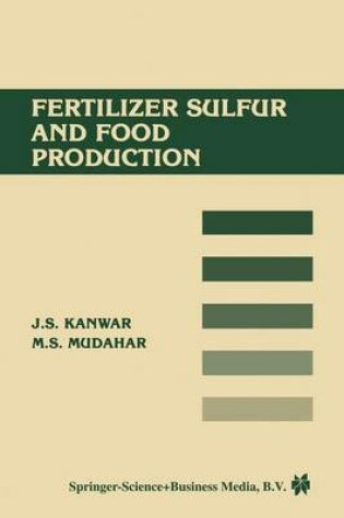 Cover of Fertilizer sulfur and food production