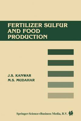 Cover of Fertilizer sulfur and food production