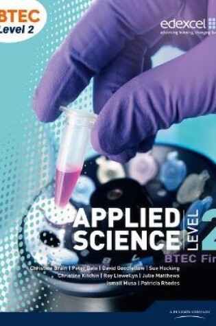 Cover of BTEC Level 2 First Applied Science Student Book