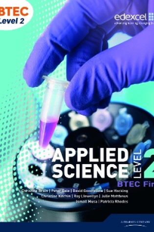 Cover of BTEC Level 2 First Applied Science Student Book