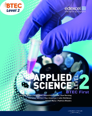 Book cover for BTEC Level 2 First Applied Science Student Book