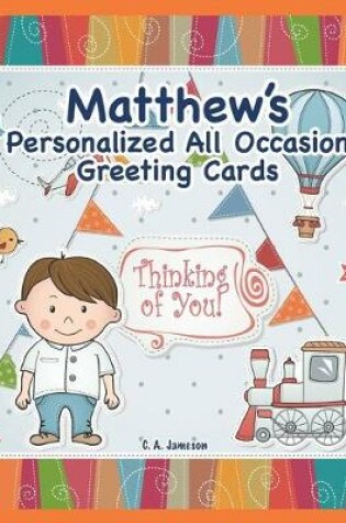 Cover of Matthew's Personalized All Occasion Greeting Cards