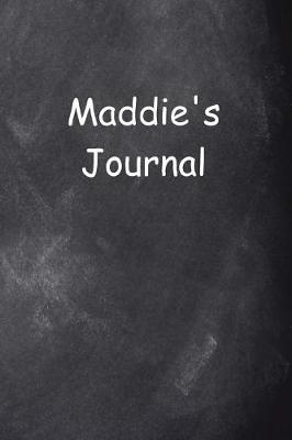 Cover of Maddie Personalized Name Journal Custom Name Gift Idea Maddie