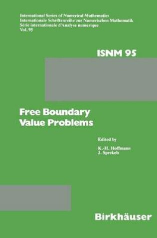 Cover of Free Boundary Value Problems