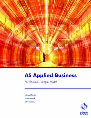 Book cover for AS Applied Business for Edexcel - Single Award