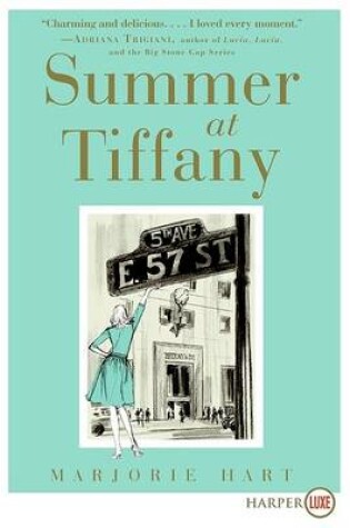 Cover of Summer At Tiffany Large Print