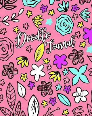 Book cover for Girls Doodle Journal