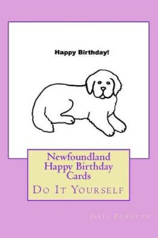Cover of Newfoundland Happy Birthday Cards