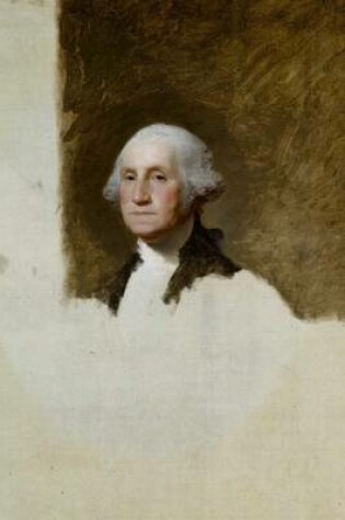 Cover of Portrait of Washington, Gilbert Stuart. Ruled journal