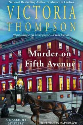 Cover of Murder on Fifth Avenue