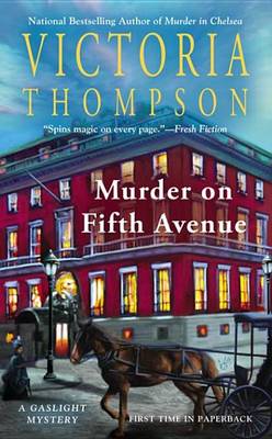 Book cover for Murder on Fifth Avenue