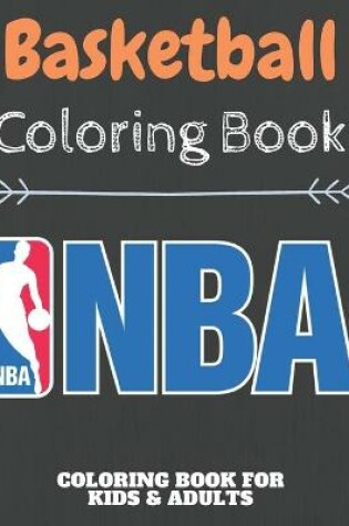 Cover of Basketball Coloring Book