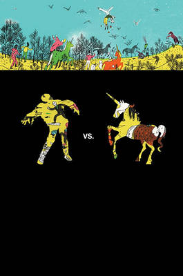 Book cover for Zombies vs. Unicorns