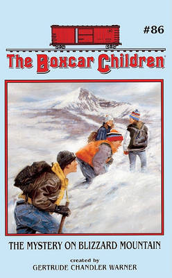 Book cover for The Mystery on Blizzard Mountain