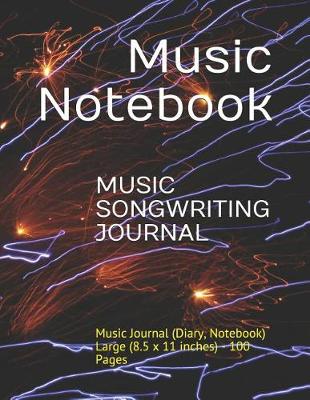 Book cover for Music Songwriting Journal