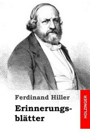 Cover of Erinnerungsblatter