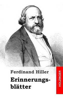 Book cover for Erinnerungsblatter