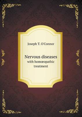 Book cover for Nervous diseases with homoeopathic treatment