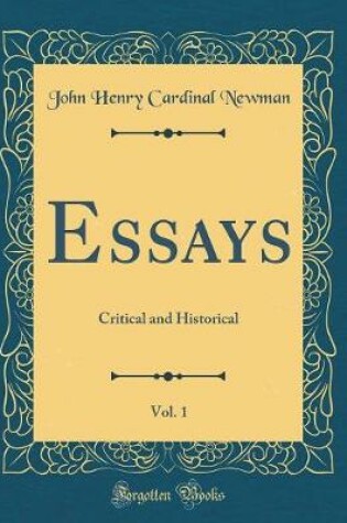 Cover of Essays, Vol. 1