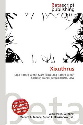 Book cover for Xixuthrus