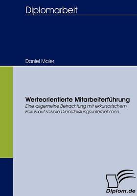 Book cover for Werteorientierte Mitarbeiterführung