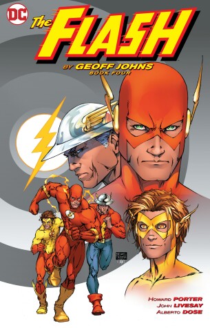 Book cover for The Flash by Geoff Johns Book Four