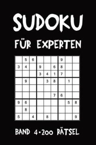 Cover of Sudoku für Experten Band 4 200 Rätsel