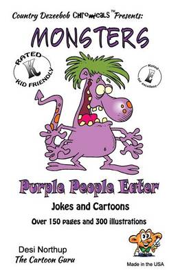 Book cover for Monsters -- Purple People Eater -- Jokes and Cartoons