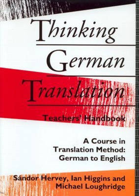 Book cover for Thinking German Translation Teacher Handbook