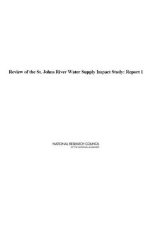 Cover of Review of the St. Johns River Water Supply Impact Study
