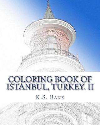 Cover of Coloring Book of Istanbul, Turkey. II