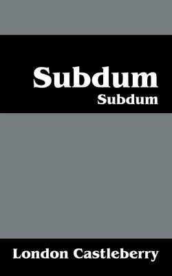 Cover of Subdum