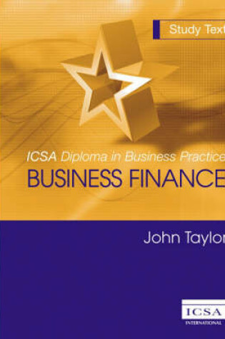 Cover of Business Finance