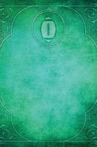 Cover of Monogram Football, American Blank Sketchbook