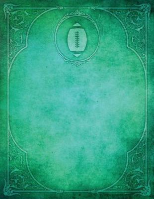 Book cover for Monogram Football, American Blank Sketchbook