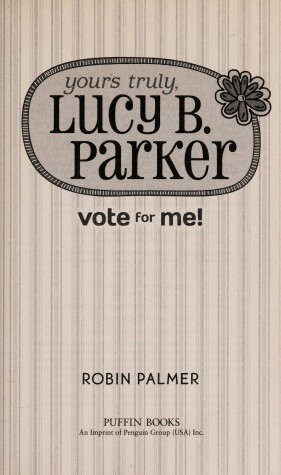 Book cover for Vote for Me!