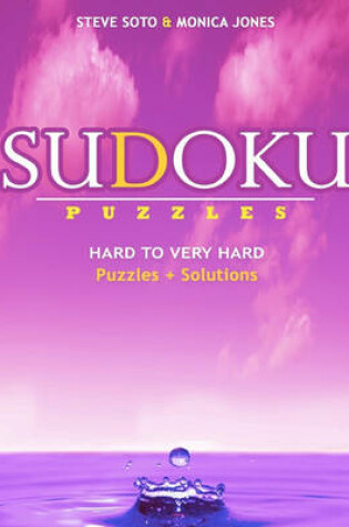 Cover of SUDOKU Puzzles - Hard to Very Hard