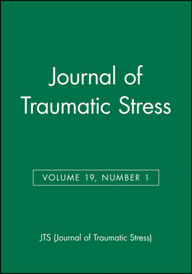Book cover for Journal of Traumatic Stress, Volume 19, Number 1