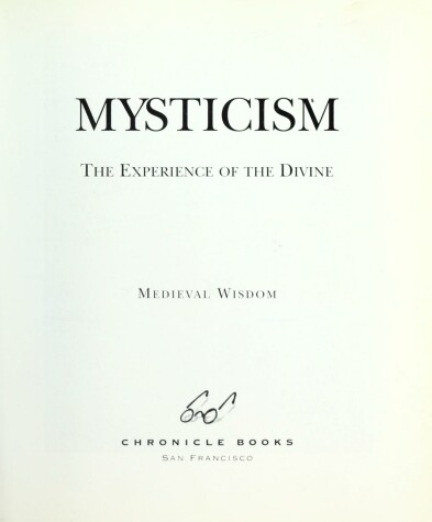 Book cover for Mysticism