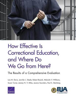Cover of How Effective is Correctional Education, and Where Do We Go from Here?