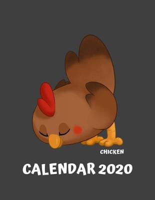 Book cover for Chicken Calendar 2020