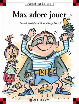 Book cover for Max adore jouer