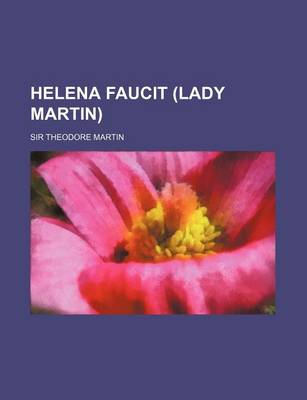 Book cover for Helena Faucit (Lady Martin)