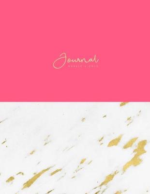 Cover of Journal Marble + Gold