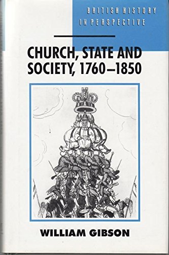 Cover of Church, State and Society, 1760-1850