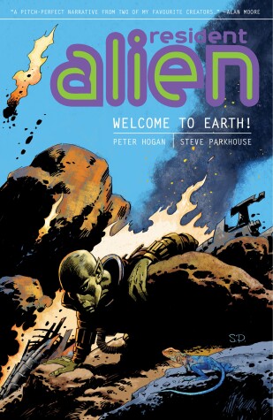 Book cover for Resident Alien Volume 1: Welcome to Earth!