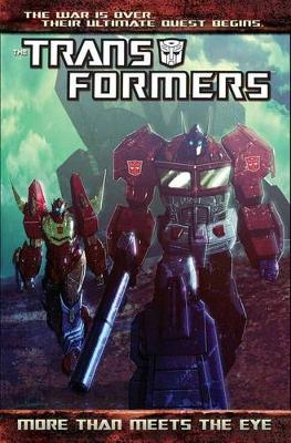 Book cover for Transformers: More Than Meets The Eye Volume 1